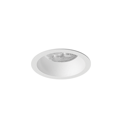 Spot de Embutir Branco Fosco Nya Redondo Mini Dicroica Ø5,4x6,7cm Alumínio.