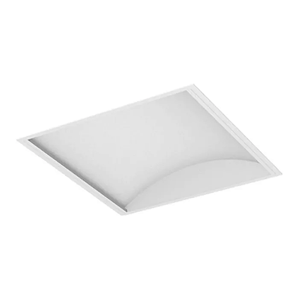 Luminária de Embutir LED Tulia Quadrado 5000K 34,4W Bivolt 61,8x61,8x12cm Alumínio Branco Fosco.