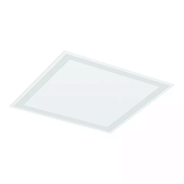 Luminária de Embutir LED Joari Quadrado 2700K 73W Bivolt 61,8x61,8x6cm Alumínio Branco Fosco.