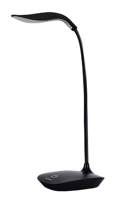 Luminária de Mesa Preta Touch Led 2W 4000K.