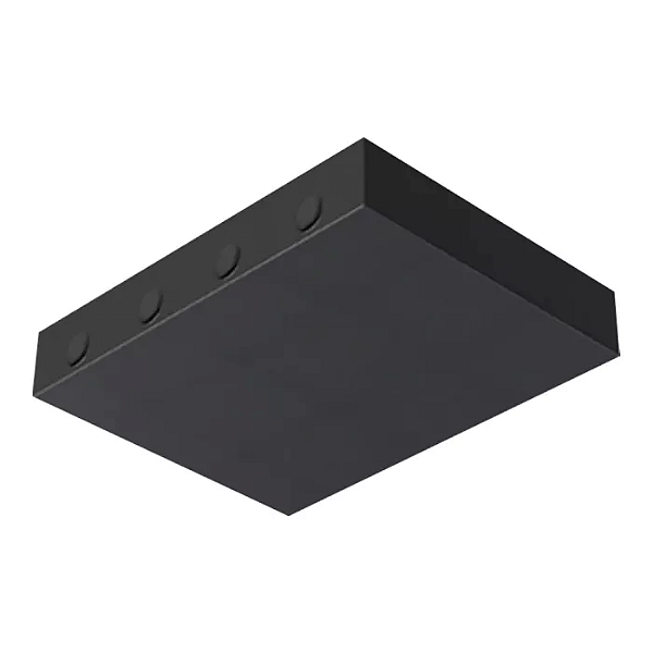 Acessório Sura Ways Caixa de Passagem Para Sistema de Iluminação Com 8 Saídas 4x4 Alumínio.