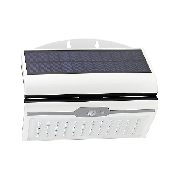 Balizador de LED Solar 72 Leds 60W 6500K Branco Frio Bivolt.