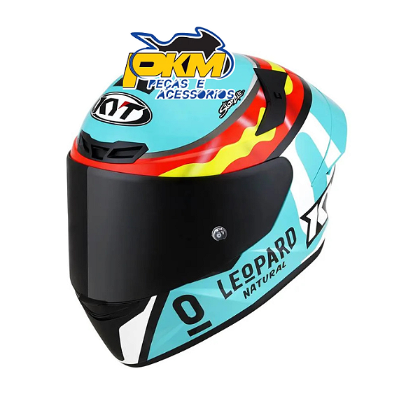 Capacete Kyt Tt-Course Jaume Masia Rep Leopard Spain