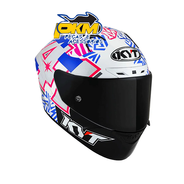 Capacete Kyt Nz Race Espargaro Replica 2022 With Raw