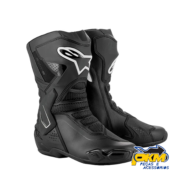 Bota Alpinestars Stella Smx 6 V3 Preto/Branco