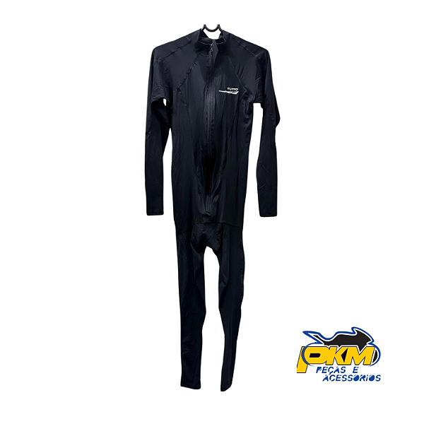 Macacao Segunda Pele Para Motociclista Tutto Cortura Preta