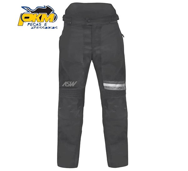 Calca Asw 365 Preto/Cinza