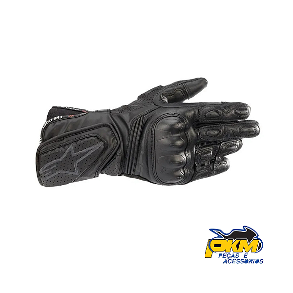 Luva Alpinestars Sp 8 V3 Stella Preto/Preto