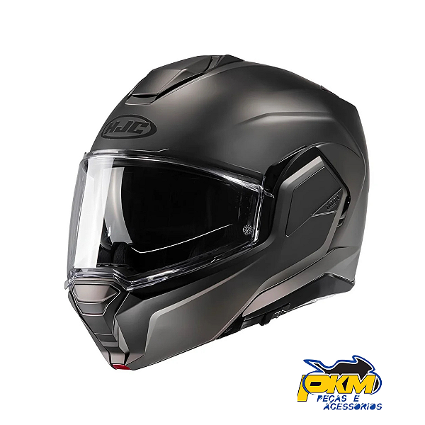 Capacete Para Motociclista Hjc I100 180 Solido Titanium