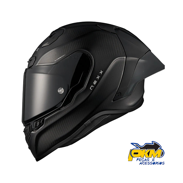 Capacete Nexx X.R3r Carbon Zero Preto Fosco