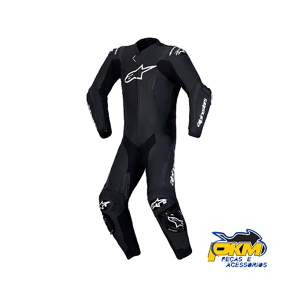 Macacão Alpinestars Missile V3 1 Peça Pretro