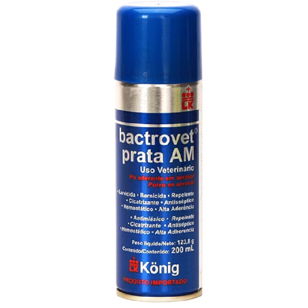 Mata Bicheira Bactrovet Prata 200ml