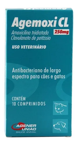 Agemoxi Cl 250mg 10 Comprimidos