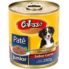 Pate Colosso Cao Junior Lata 280 grs