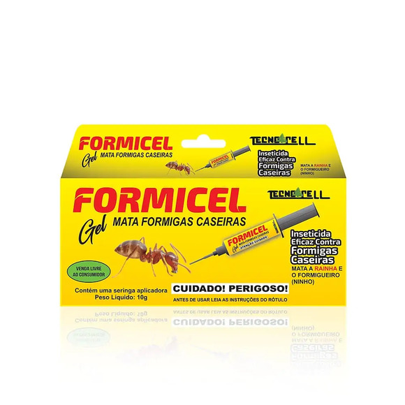 Inseticida Formicel Mata Formigas Caseiras 10 g