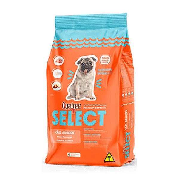 Racao Quatree Select Adulto Racas Pequenas 15kg