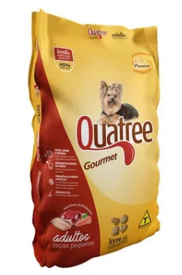 Racao Quatree Gourmet Racas Pequenas 10.1kg