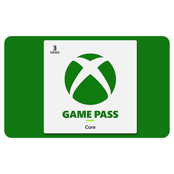 Assinatura Xbox Game Pass Core 3 Meses