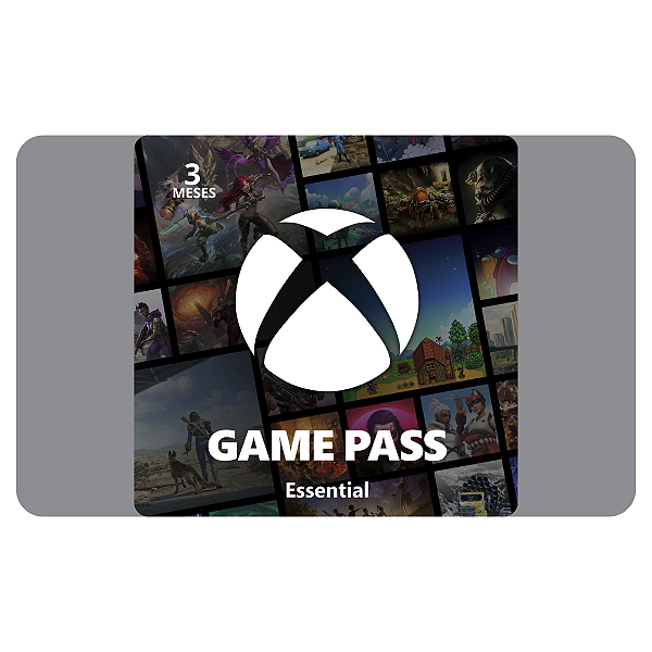 Assinatura Xbox Game Pass Essential 3 Meses