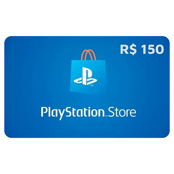 Gift Card PlayStation 150 Reais