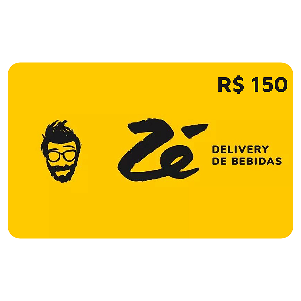 Gift Card Zé Delivery 150 Reais