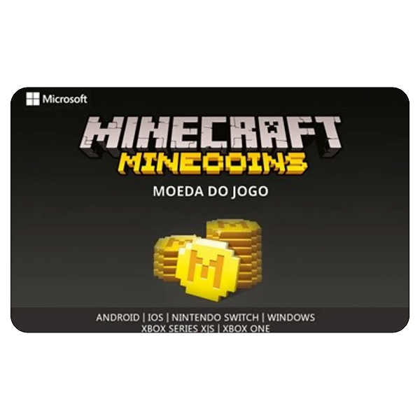 Gift Card Minecraft Minecoins 1720 Coins