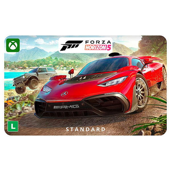 Forza Horizon 5 Edição Padrão Standard - Xbox One / Séries X|S Mídia Digital