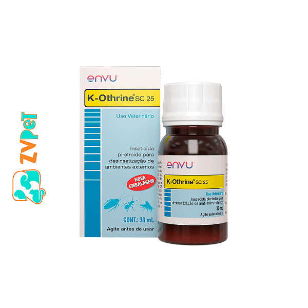 Inseticida K-Othrine SC 25 30 ml