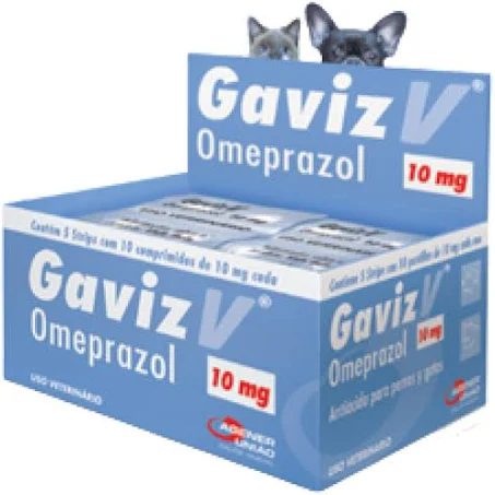 Gaviz V Omeprazol 10mg Strip Com 10 Comprimidos
