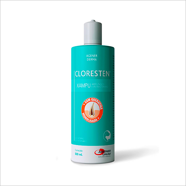 Shampoo Cloresten Agener UniÃo 500ml