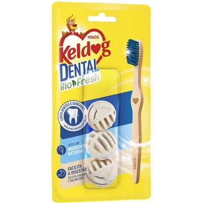 Keldog Osso Dental Bolinha C/3