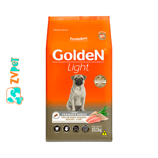 Golden Form Cães Ad Light Mini Bits Frango e Arroz 1 Kg