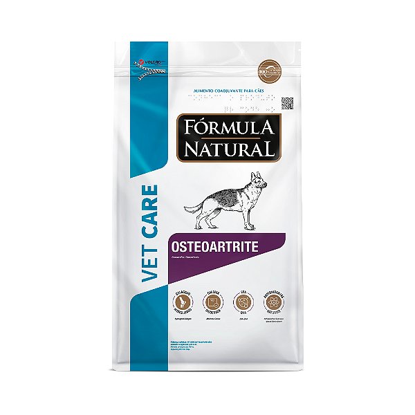Fórmula Natural Vet Care Alim Seco Cães Osteoartrite 10,1kg