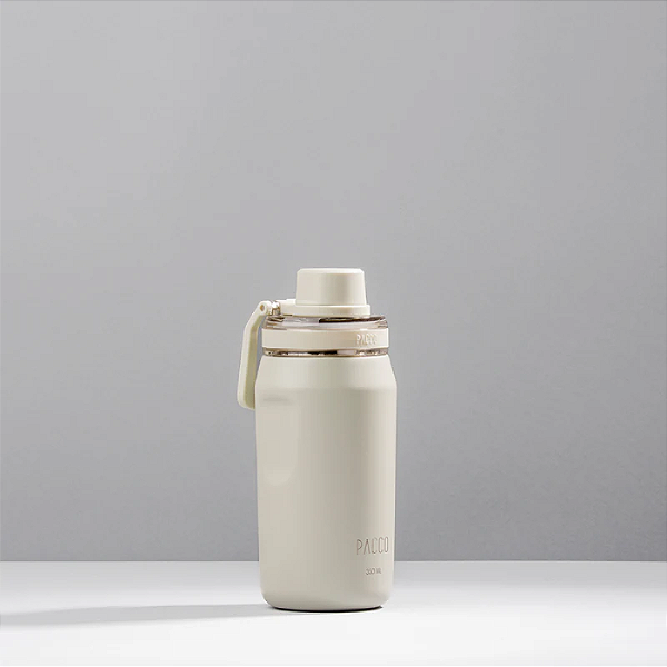 Garrafa Térmica Vyta 350ml - Creme - Pacco