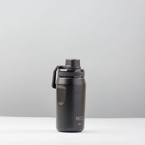 Garrafa Térmica Vyta 350ml - Preta - Pacco
