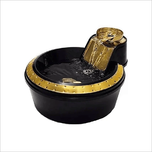 Fonte Bebedouro Petlon Premium - Preto/Ouro 220v
