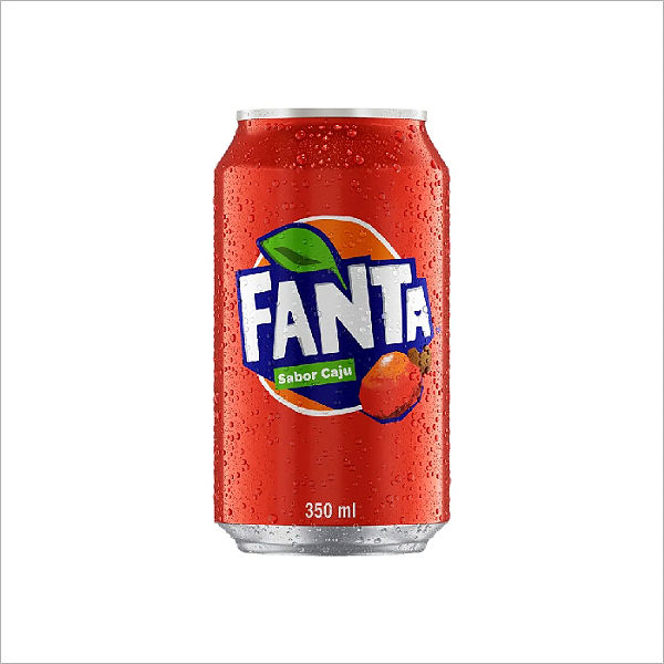 Fanta Caju Lata 350ml