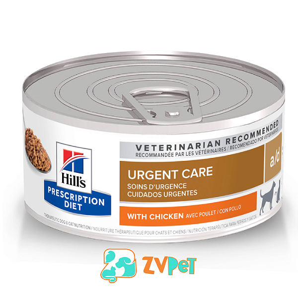 RaÇÃo Hills Prescription Diet Lata A/d Para CÃes E Gatos Em CondiÇÕes CrÍticas 156 G