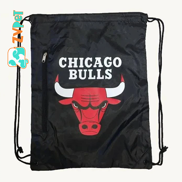 Sacola Esportiva Com A Superficie Exteri Chicago Bullsmaccabi