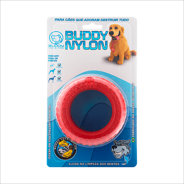 Brinquedo Nylon Pneu Buddy Toys