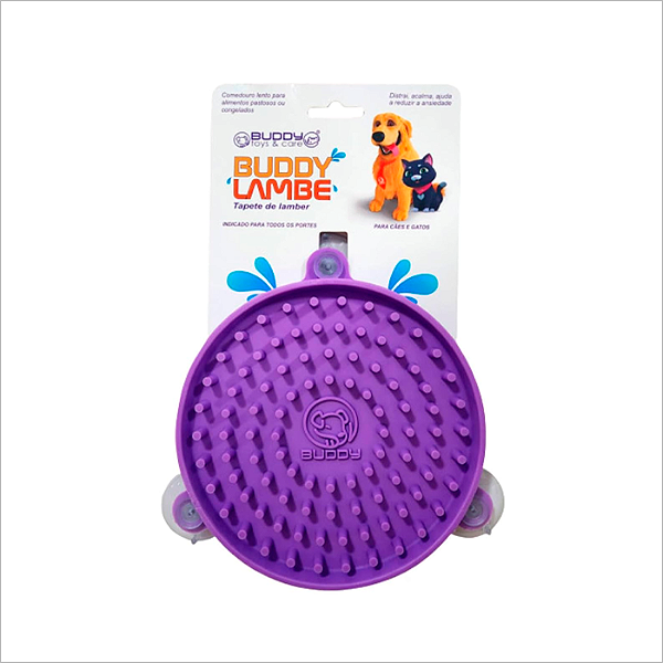 Comedouro Lambe Pinos para Cães e Gatos Buddy Toys