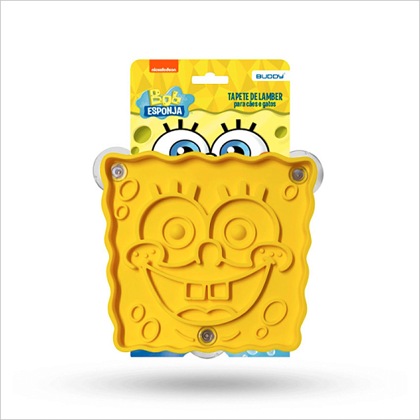Comedouro Lambe Bob Esponja Buddy Toys