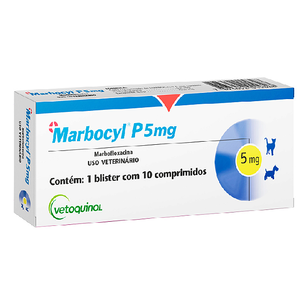 Marbocyl P 5mg Vetoquinol