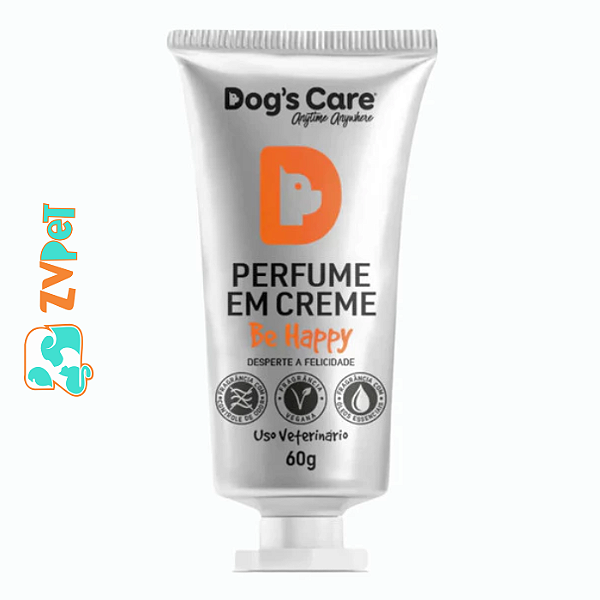 Perfume Em Creme Be Happy Dogs Care Para CÃes 60 Gr