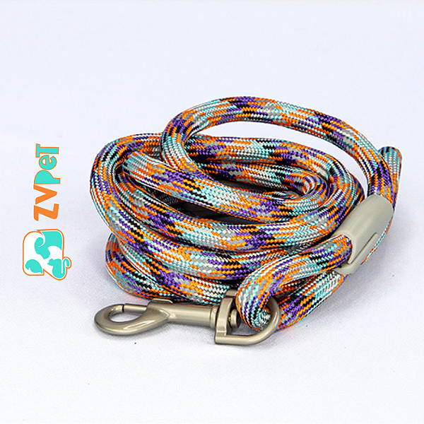 Guia Em Poliester, Abs, Fecho Em Metal - Tam: Medio Cor: Laranja - Cores - Mewoof