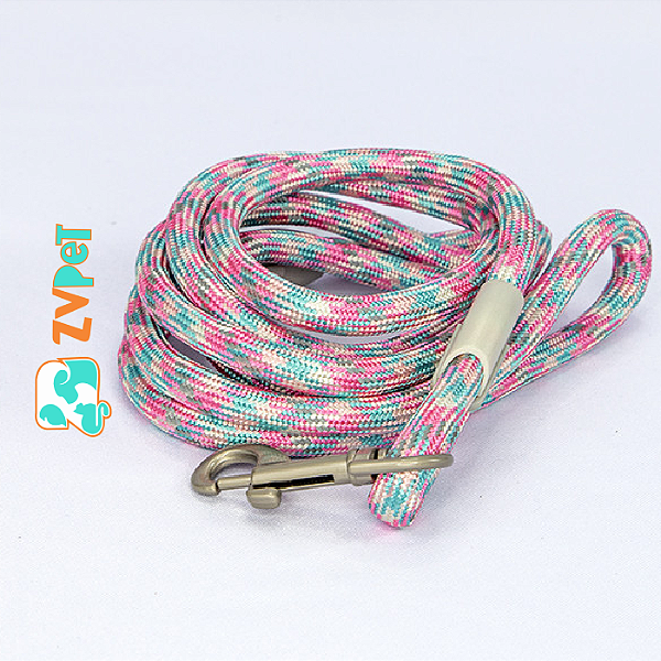 Guia Em Poliester, Abs, Fecho Em Metal - Tam: Medio Cor: Rosa - Cores - Mewoof