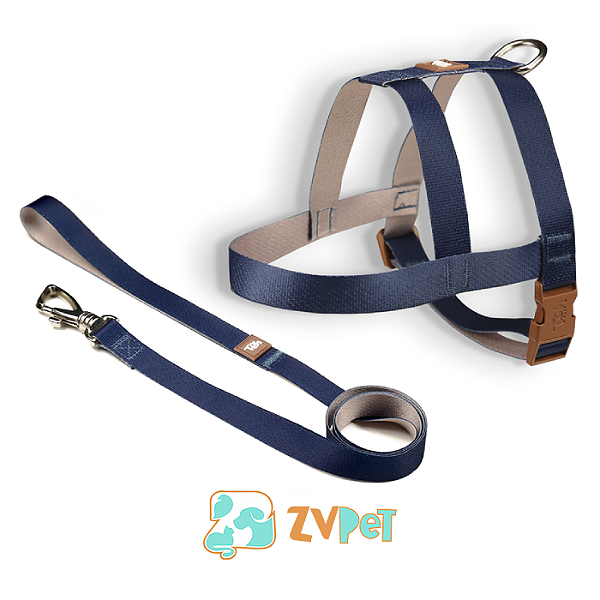 Conjunto Peitoral Trad. Basic P Marinho-caqui - Toh