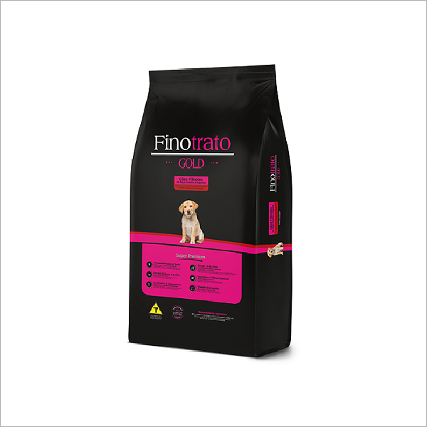 Finotrato Caes Gold Filhotes Racas Grande E Gig 15kg