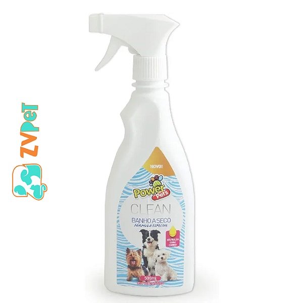 Banho A Seco Liquido Powerpets 500ml