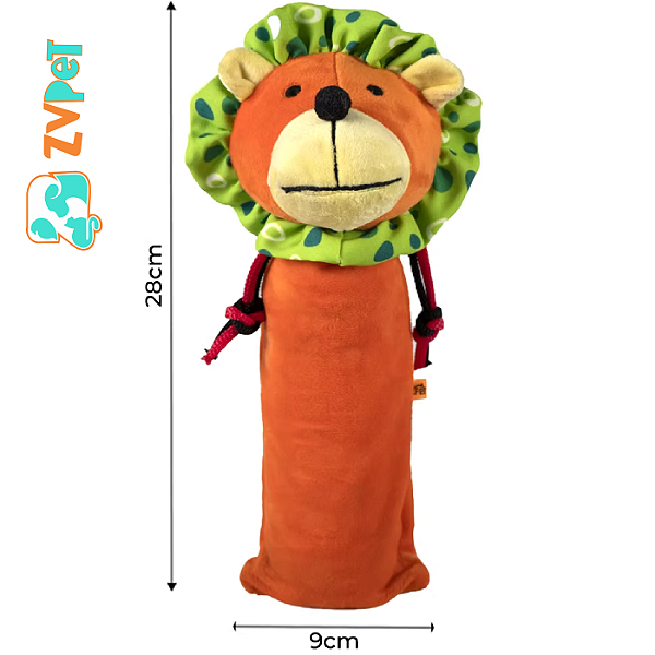 Brinquedo De Pelucia - Lion Garrafa Pet Fabrica Pet